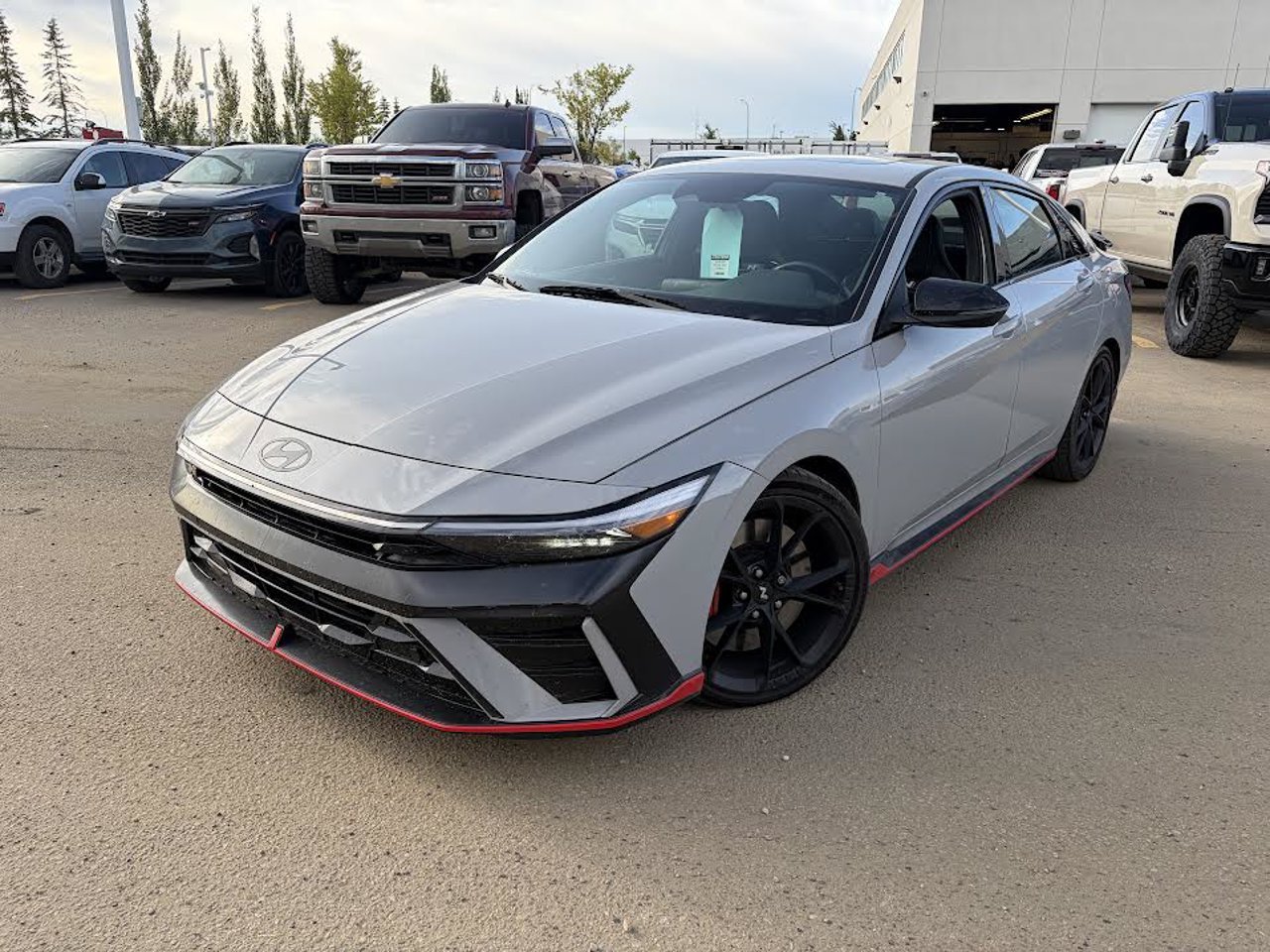 2025 Hyundai Elantra N Manual Grey Sherwood Park - photo #2