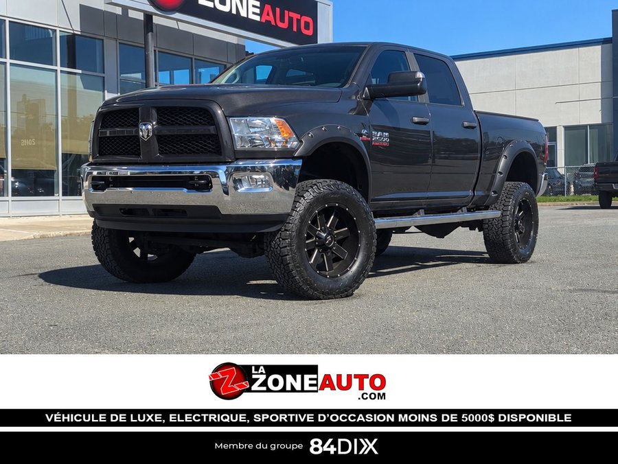 Ram 2500 Cummins Turbo Diesel LIFT KIT + JAMAIS ACCIDENTÉ 2015 Gris