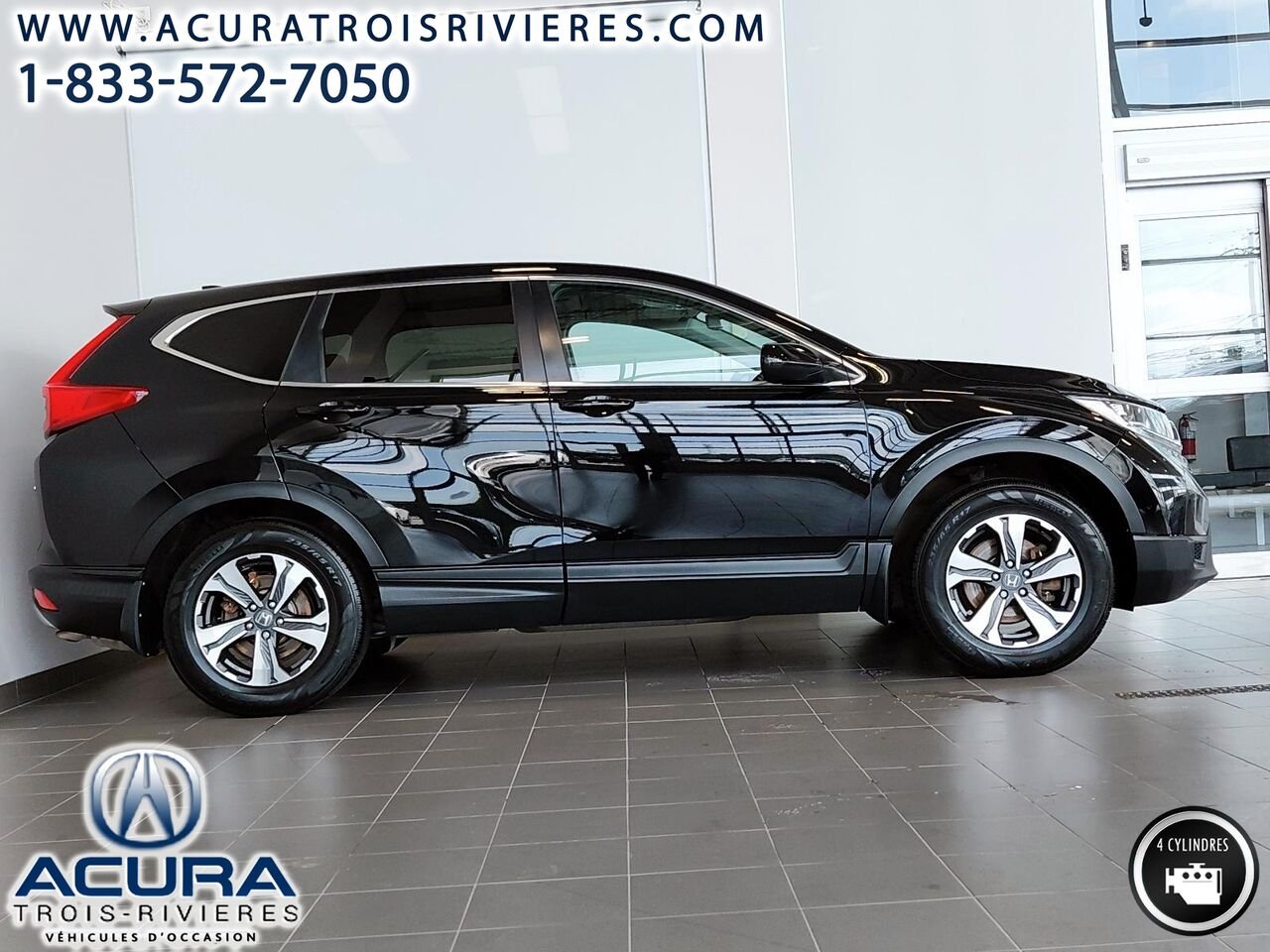 Honda CR-V LX AWD 2019 Noir Trois-Rivières - photo #2