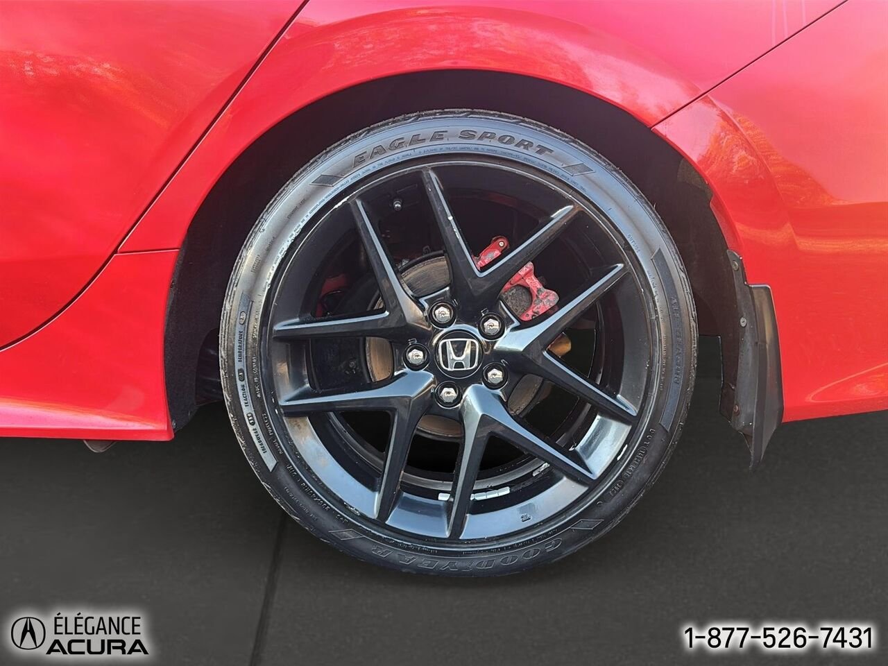 2022 Honda Civic Berline Sport CVT | A8935 Red Granby - photo #9