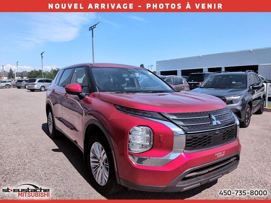 Mitsubishi Outlander ES S-AWC-BANC CHAUFFANT-CAMERA DE RECUL-CARPLAY/ANDROID AUTO 2024 Rouge
