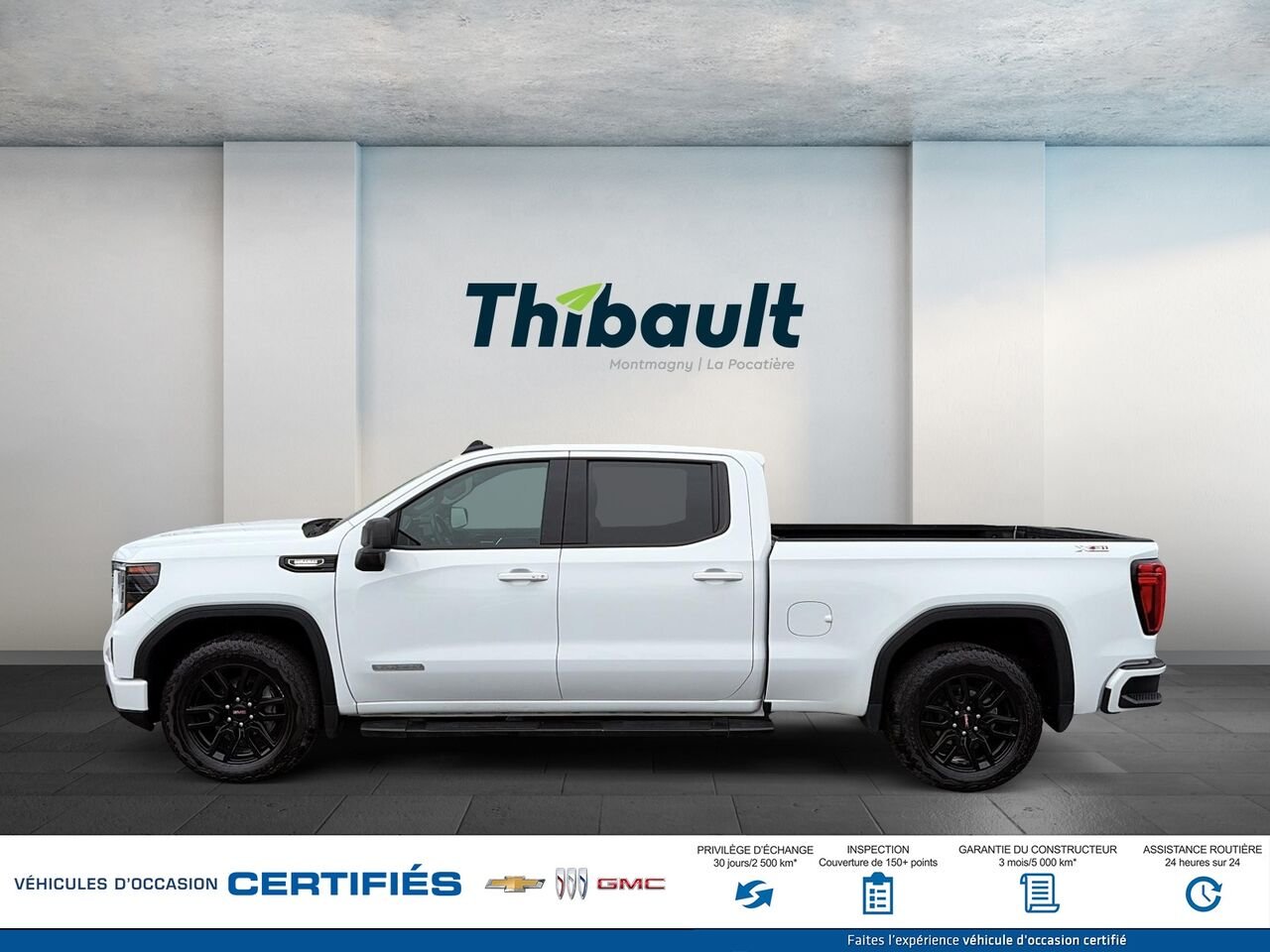 2024 GMC SIERRA Elevation cabine multiplace 4RM 157 po White Montmagny - photo #4