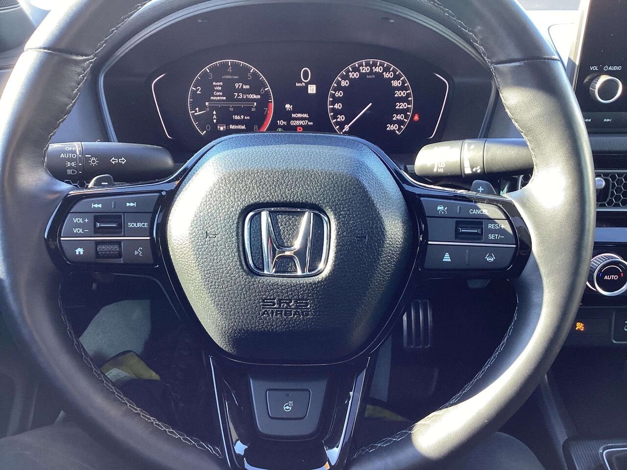 Honda Civic Berline Sport CVT 2026 Noir Gatineau - photo #13