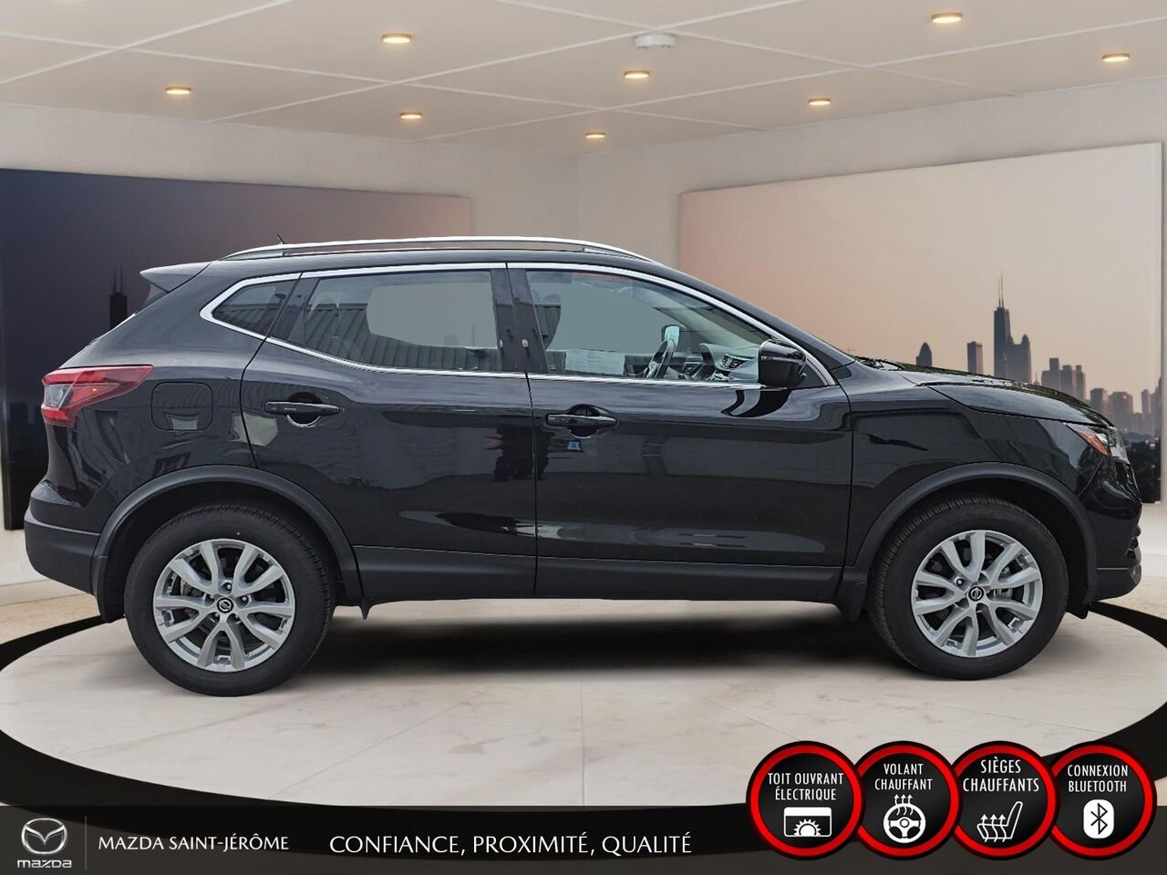 Nissan Qashqai SV | TOIT OUVRANT | AWD | 2023 Noir Saint-Jérôme - photo #4