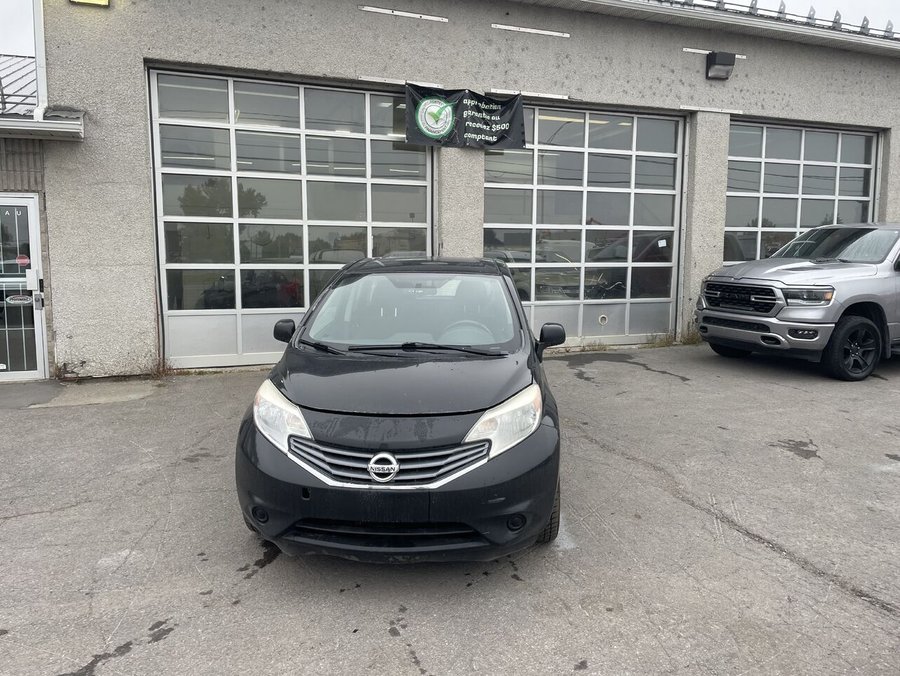 Nissan Versa Note 1.6 S à hayon 5 portes BM 2014 Noir