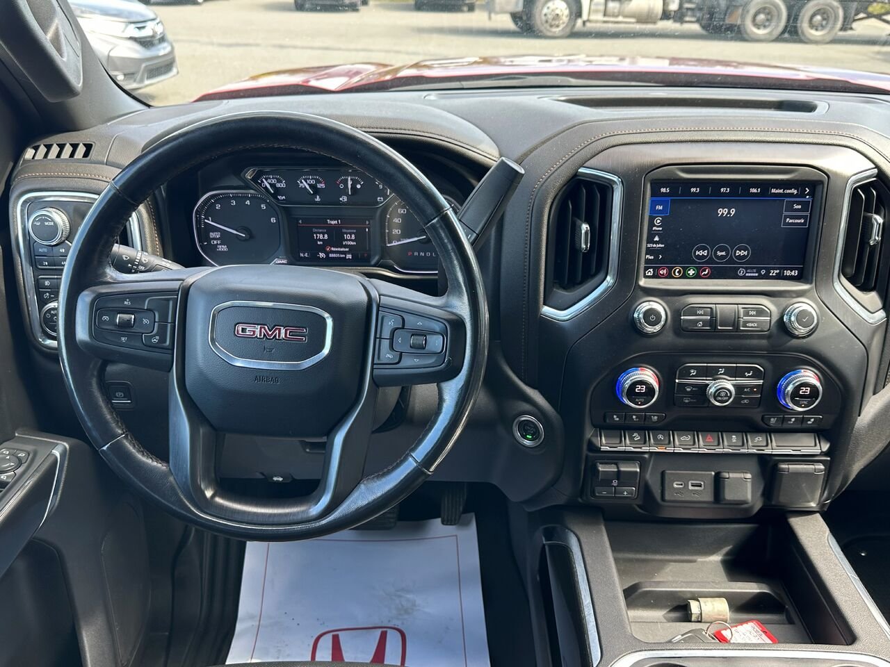2021 GMC SIERRA K1500 AT4 SIERRA K1500 AT4 Red Matane - photo #11