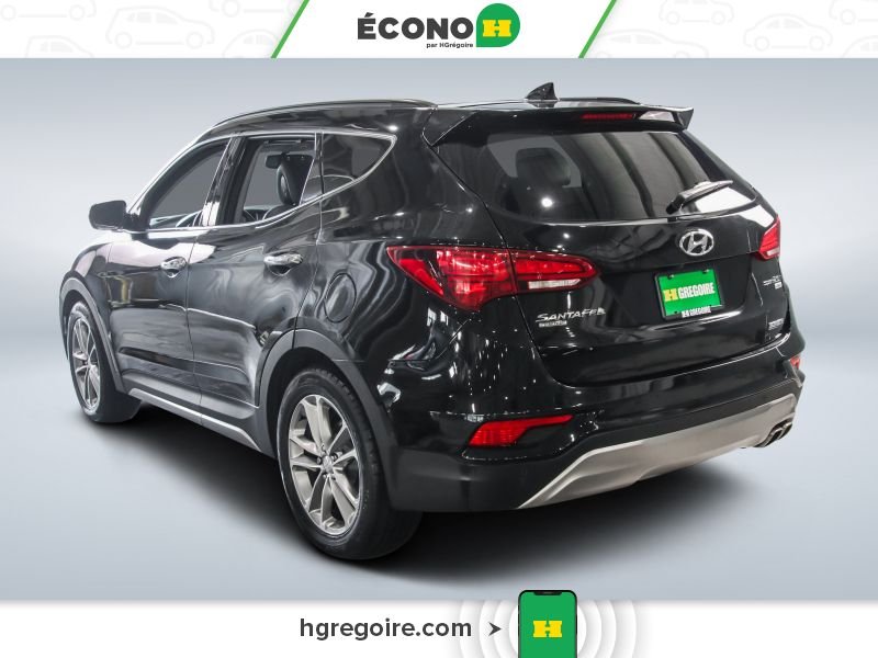 Hyundai Santa Fe 821072 | Limited AWD CUIR TOIT BLUETOOTH CAMÉRA MAGS 2017 Noir Laval - photo #2