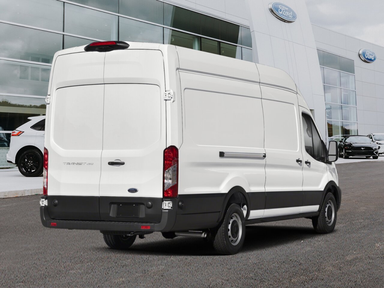 2026 Ford Transit Cargo Van Oxford White Saint-Eustache - photo #2