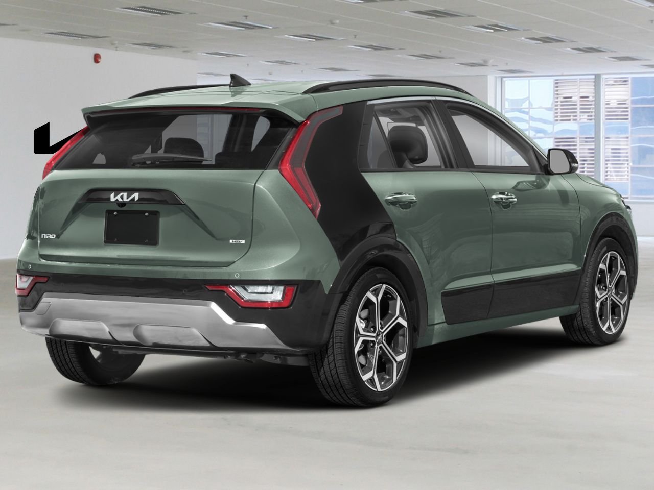 Kia Niro 2026 Vert paysage urbain Nantes - photo #1