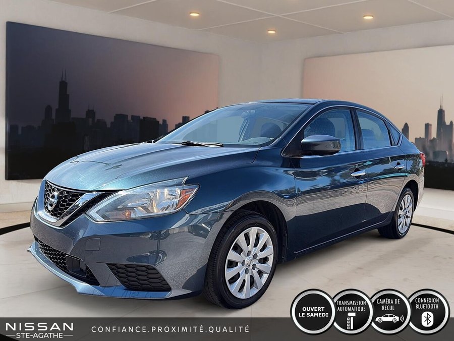 2018 Nissan Sentra S CVT | TRACTION AVANT | CAMÉRA DE RECUL | RÉGULATEUR DE VITESSE | RÉTROVISEURS CHAUFFANTS Blue