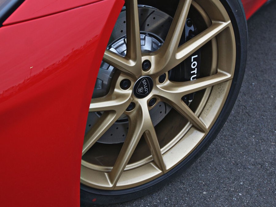 2027 Lotus Emira V6 SE Heritage Gold Red