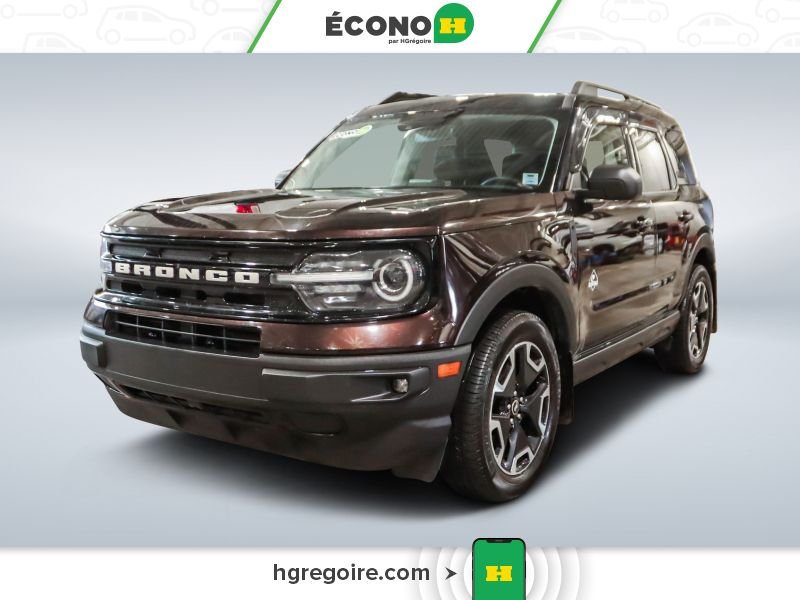 2021 Ford Bronco Orange Saint-Eustache - photo #2