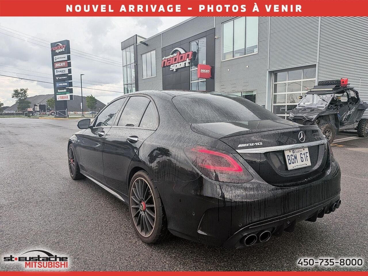 2020 Mercedes-Benz Classe-C Black Saint-Eustache - photo #2