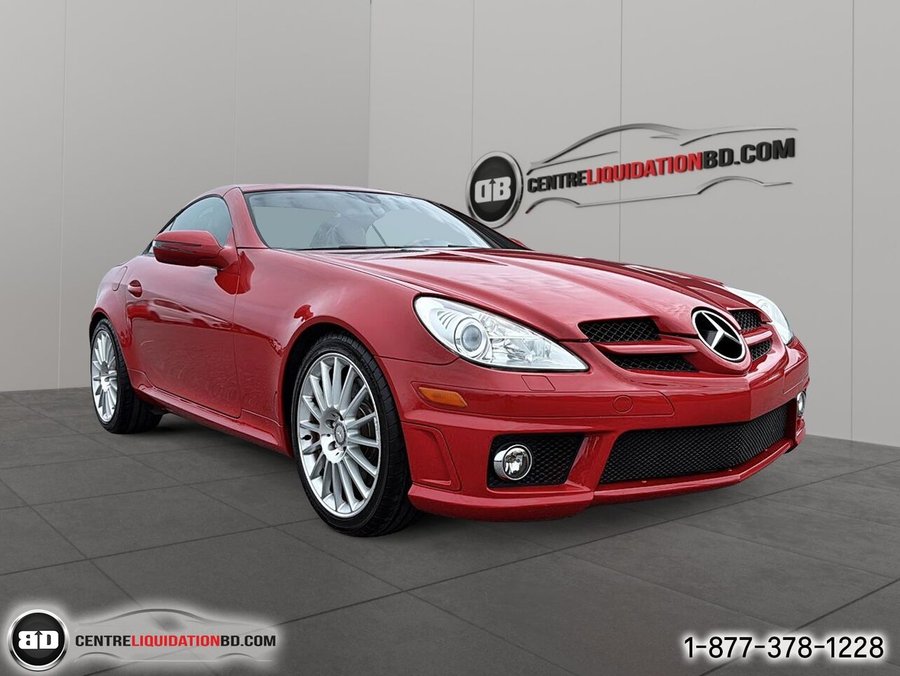 Mercedes-Benz Classe-SLK SLK 350 roadster 2 portes 2010 Rouge