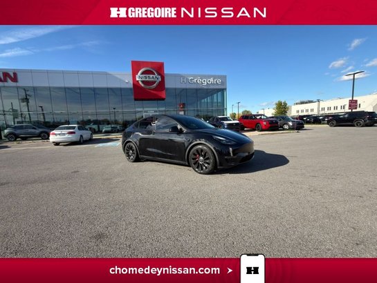 2022 Tesla Model Y Performance * AWD * Cuir * Toit Pano Carplay * Black