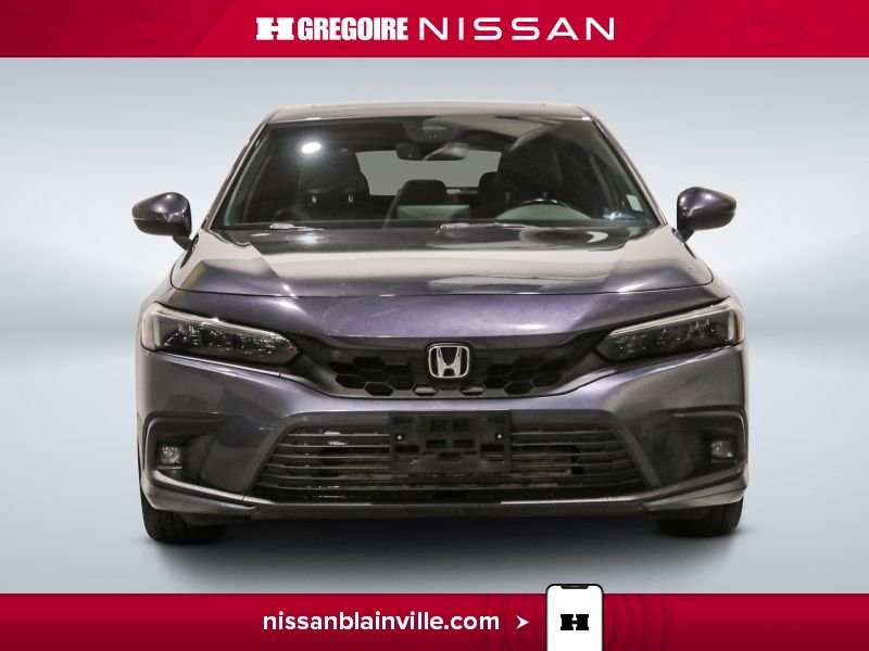Honda Civic Sport Touring AUTO A/C CUIR TOIT NAV CAM RECUL BLE 2022 Gris