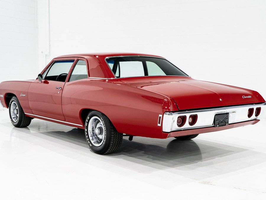 Chevrolet Biscayne 1968 1968 Rouge