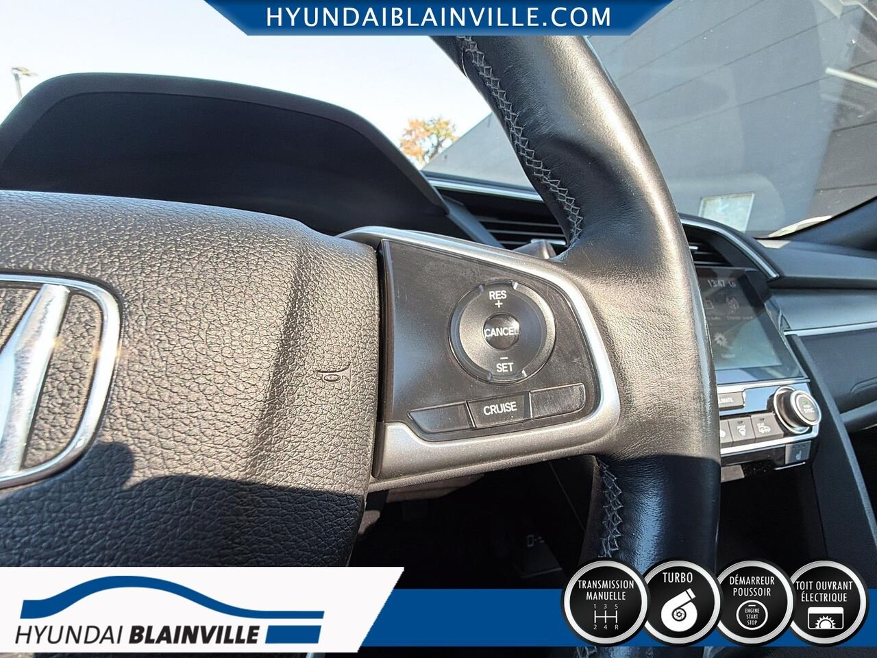 Honda Civic Coupé 2017 Noir Blainville - photo #14