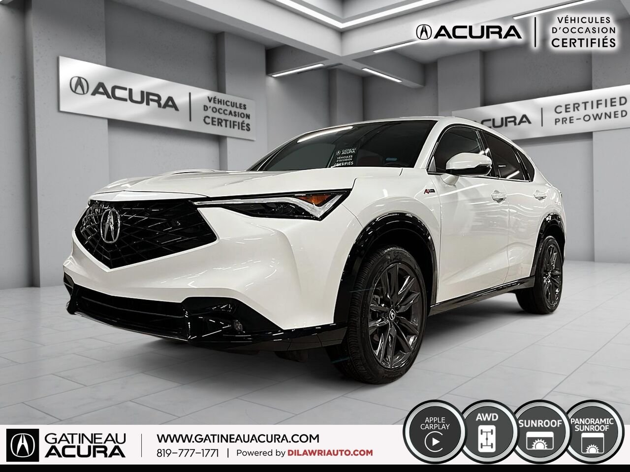 2025 ACURA ADX A-Spec SH-AWD White Gatineau - photo #0