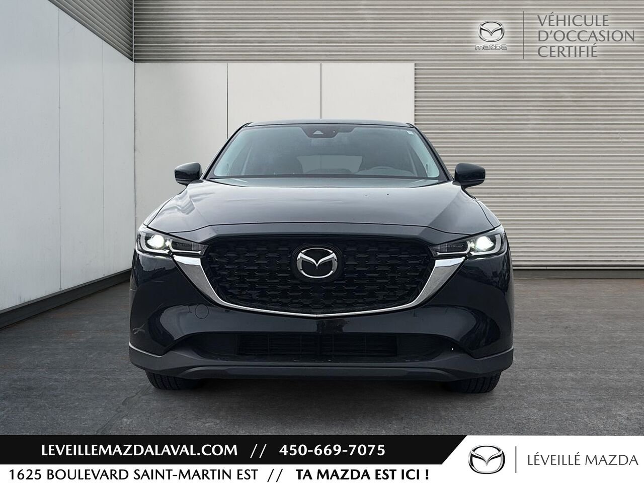 2024 Mazda CX-5 GS TI sans désactivation de cylindres Black Laval - photo #1
