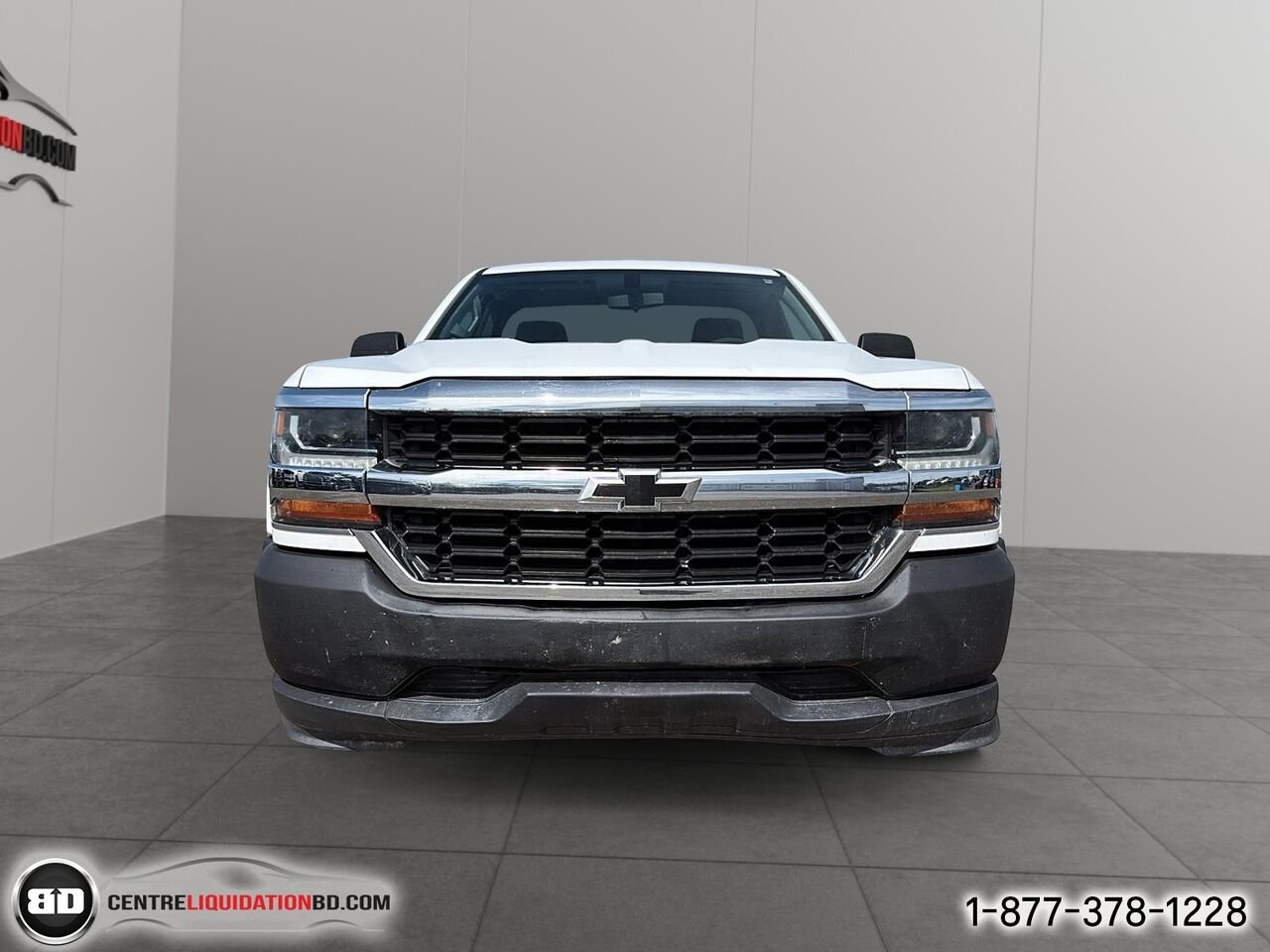 2017 Chevrolet Silverado 1500 WT CAB SIMPLE BOITE 6.5P | BD0401 White Granby - photo #1