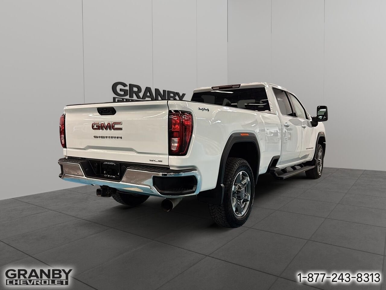 2025 GMC Sierra 2500HD SLE cabine multiplace 4RM 172 po | G3864 White Granby - photo #5