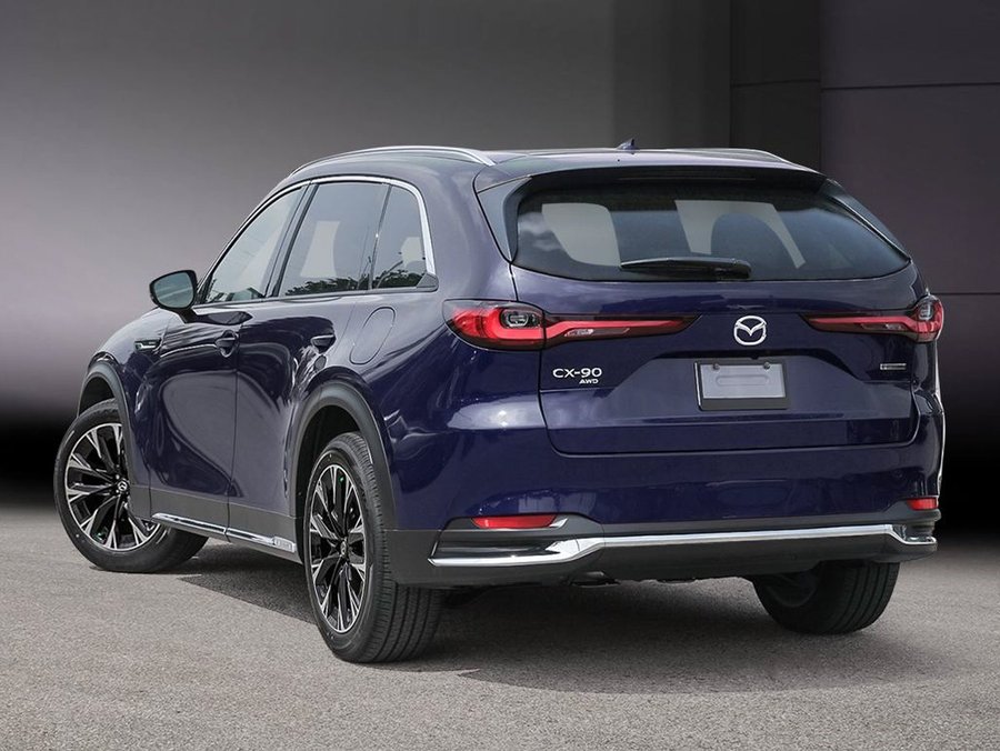 Mazda CX-90 hybride rechargeable GT 2026 Bleu cristal foncé mica