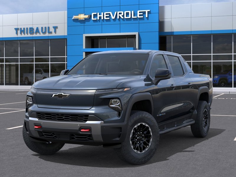 CHEVROLET Silverado EV Trail Boss cabine multiplace 4RMe à autonomie prolongée 2026 BLEU FUMEE METALLISE Sherbrooke - photo #5