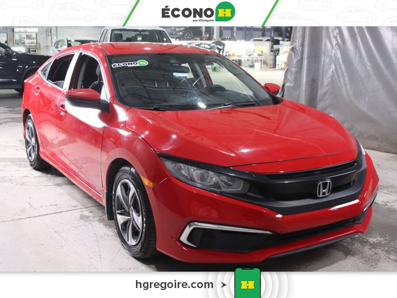 Honda Civic 822702 | LX AUTO GR ÉLEC A/C BLUETOOTH CAMÉRA 2020 Rouge Laval - photo #0