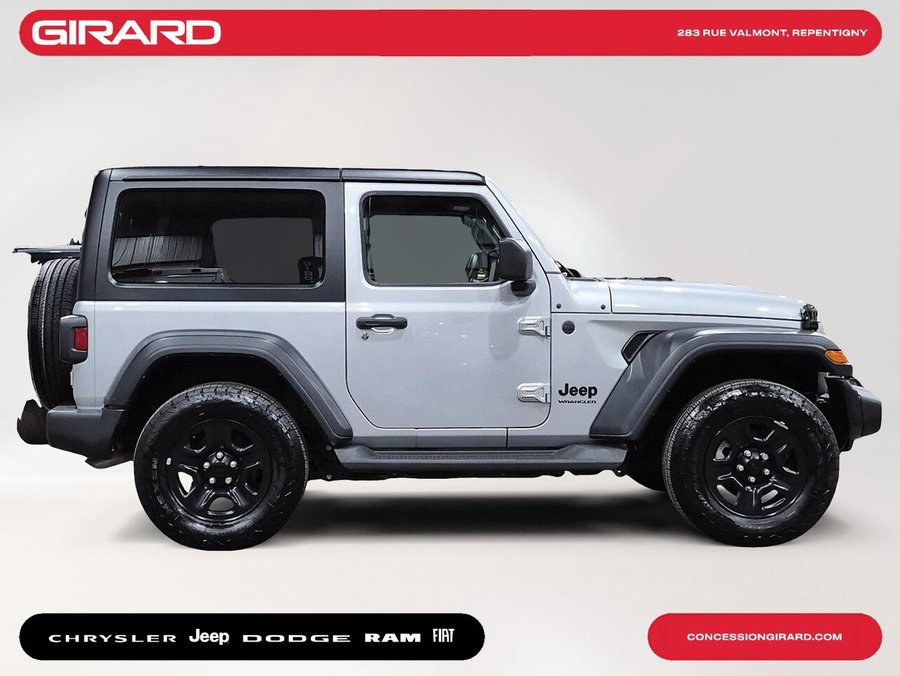 JEEP WRANGLER SPORT 2024 Argent