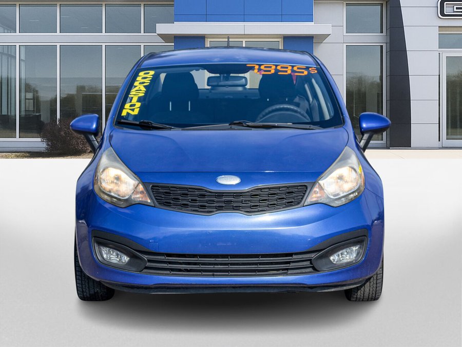 Kia Rio Berline 4 portes, boîte automatique, LX+ 2013 Bleu