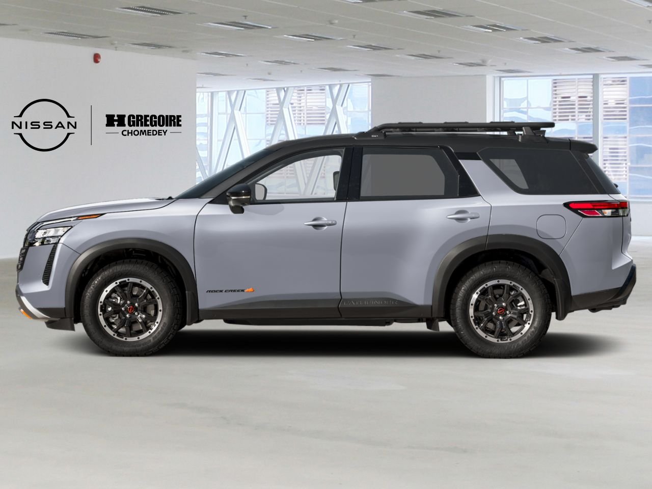 2026 Nissan Pathfinder Boulder Gray Pearl/Super Black Laval - photo #2