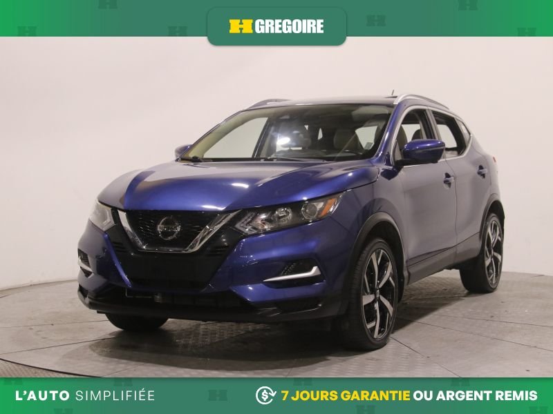 Nissan Qashqai SL AWD AUTO A/C CUIR TOIT NAV MAGS CAM RECUL BLEUT 2021 Bleu