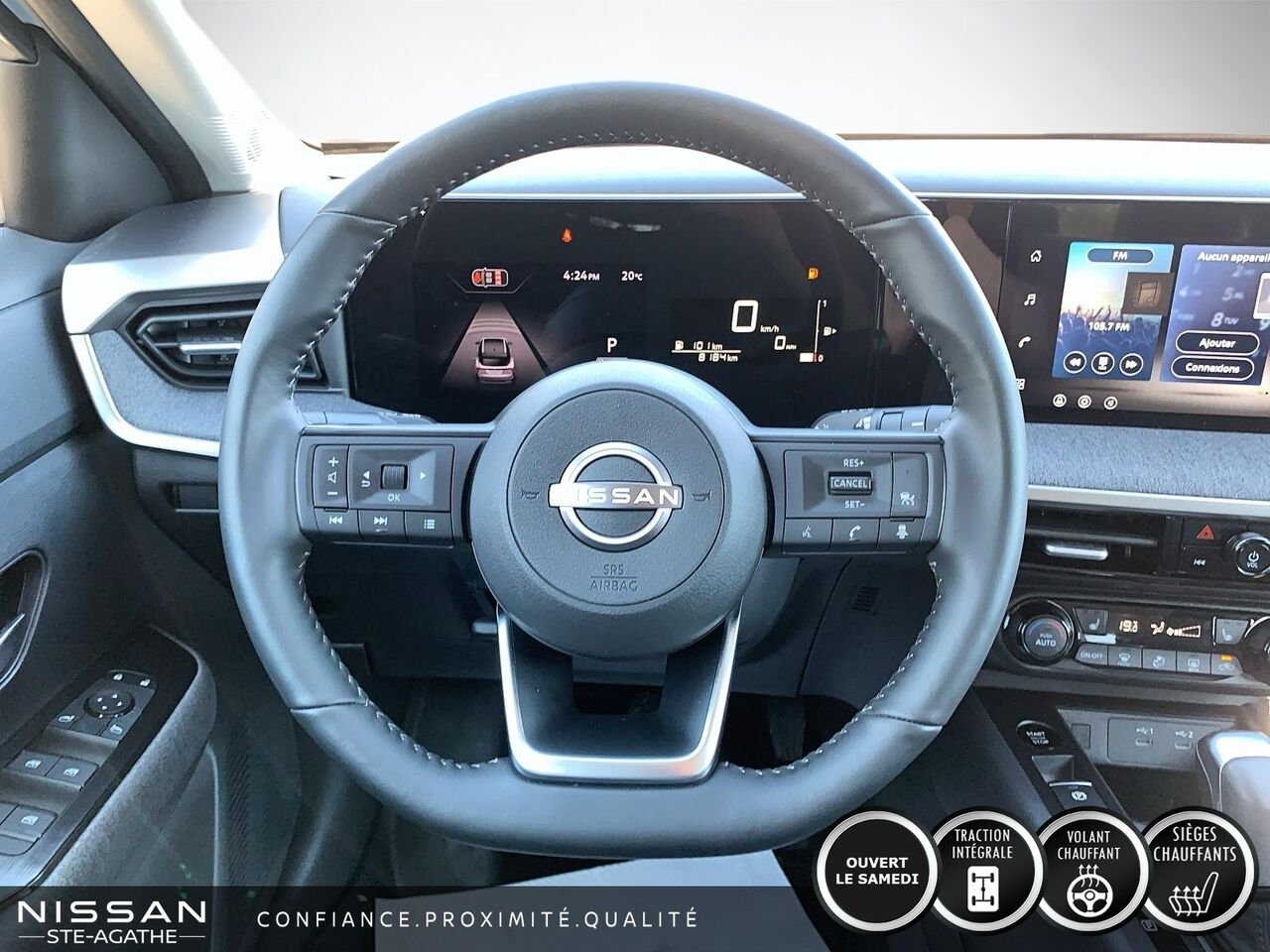 Nissan Kicks SV | AWD | BANCS CHAUFFANTS | MAGS | 2026 Blanc Saint-Jérôme - photo #10