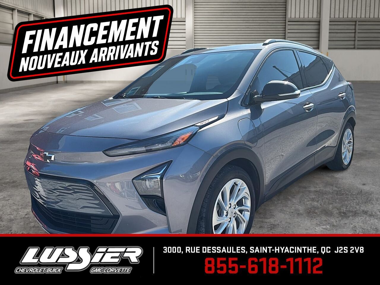 2023 CHEVROLET BOLT EV LT Grey Saint-Hyacinthe - photo #0