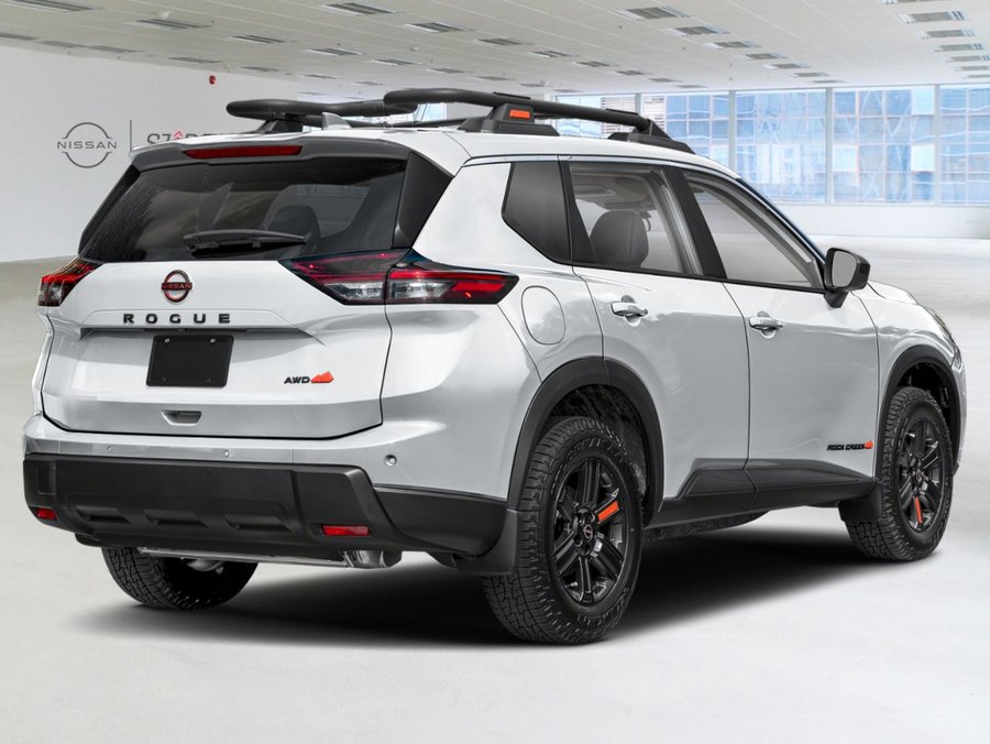 Nissan Rogue Rock Creek TI 2026 Blanc Everest nacré triple couche