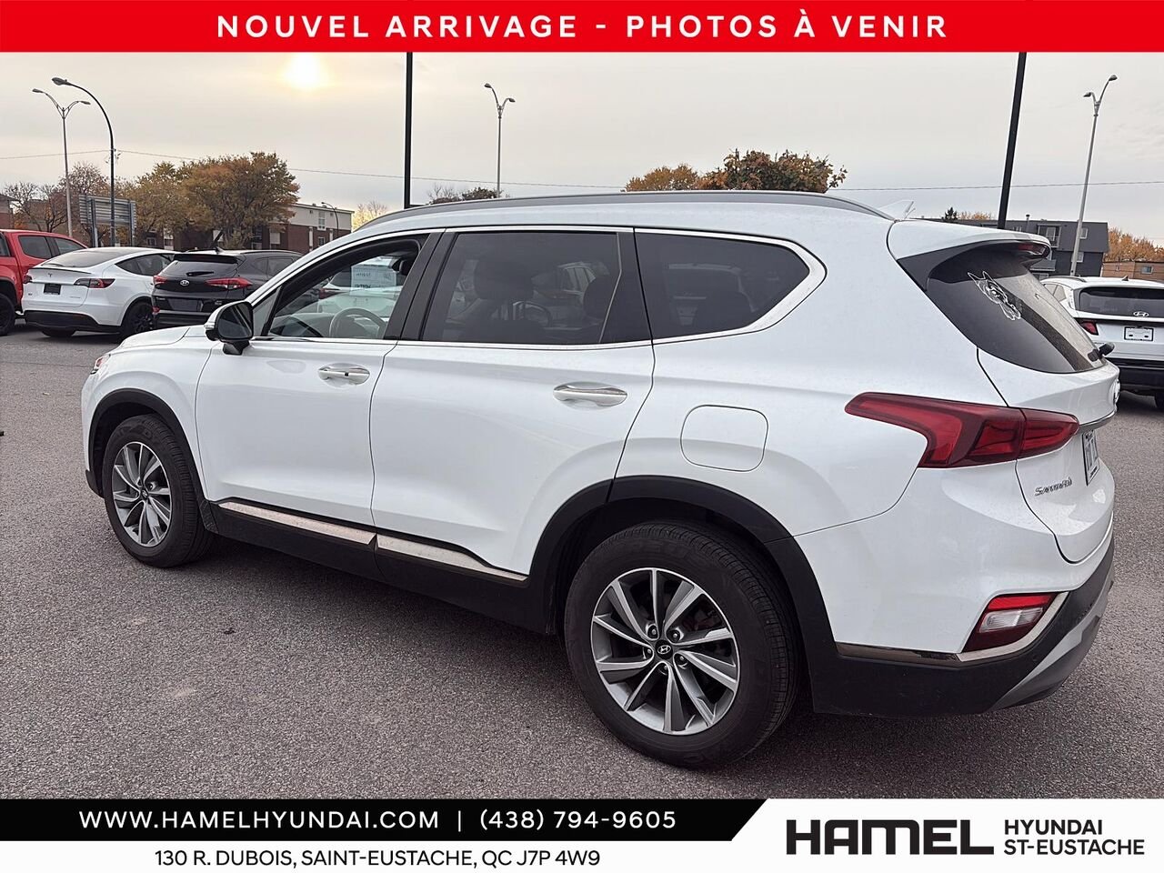 Hyundai Santa Fe 2020 Blanc Saint-Eustache - photo #4