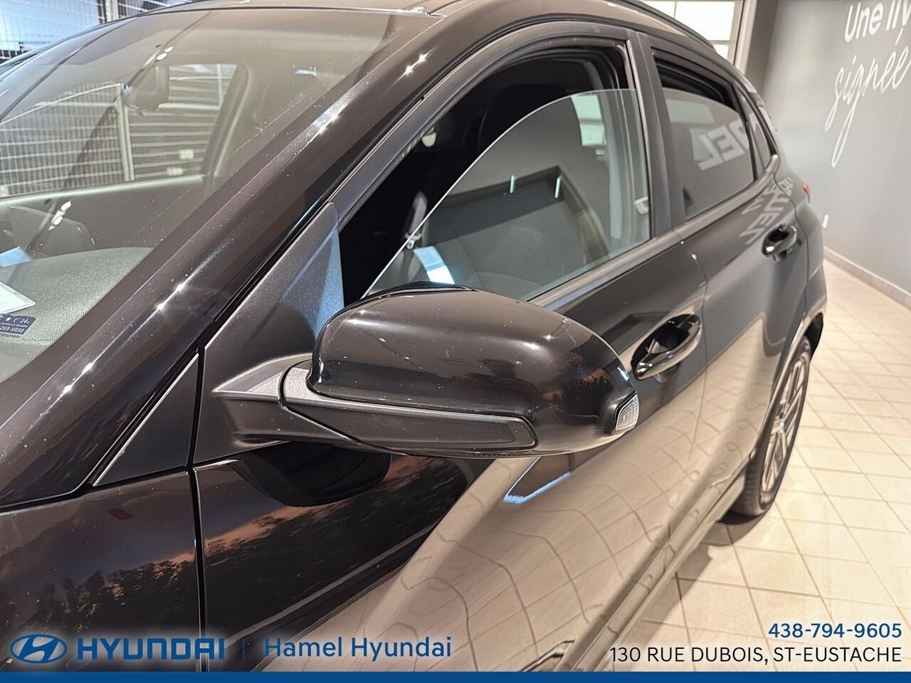 Hyundai Kona électrique 2023 Noir Saint-Eustache - photo #6