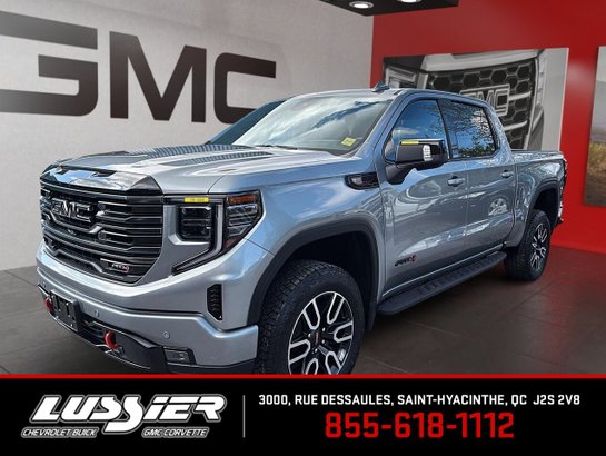 GMC Sierra 1500 AT4 cabine multiplace 4RM 147 po 2026 STERLING METALLISE