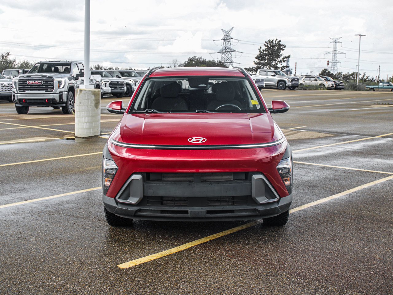 2024 Hyundai Kona 2.0L Preferred AWD Red Sherwood Park - photo #2