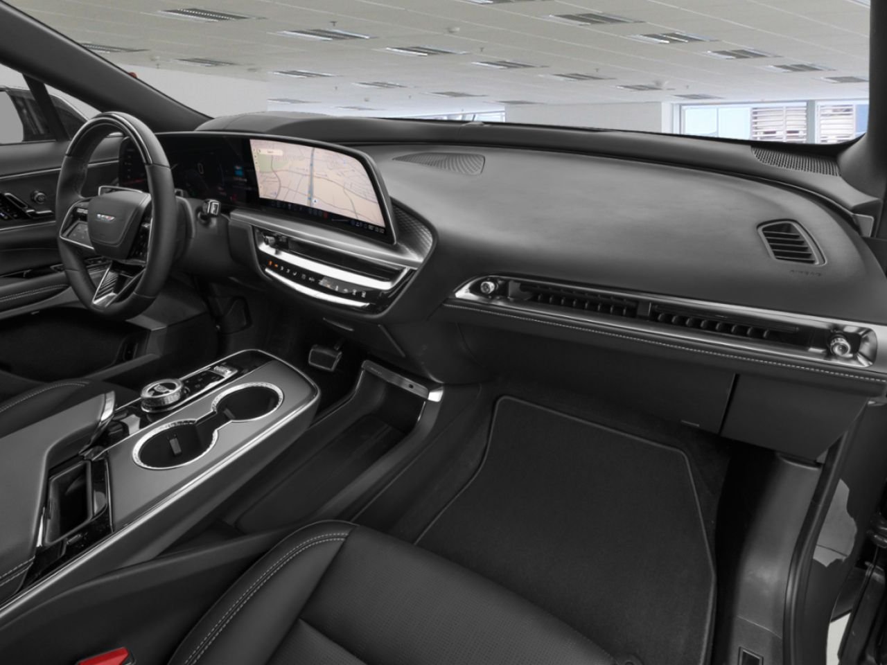 2027 CADILLAC LYRIQ LYRIQ-V ELECTRIC PREMIUM AWD (1SM) | 27-0189 Stellar Black Metallic Granby - photo #11
