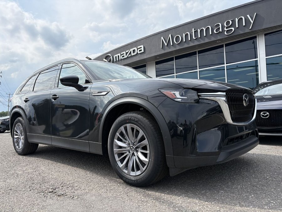 MAZDA CX-90 hybride rechargeable GS-L TI 2026 Noir de jais mica