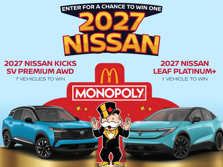 Solution nissan mobile SEPTEMBRE Monopoly McDo EN