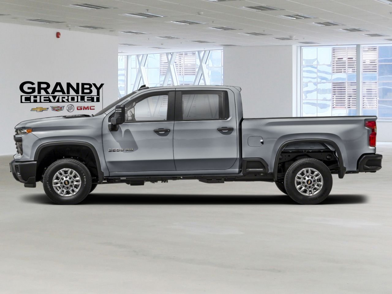 CHEVROLET Silverado 2500HD K2500 HD SILVERADO CREW CAB LT L/BOX DURAMAX (1LT) | B26-0711 2026 Gris sterling métallisé Granby - photo #1
