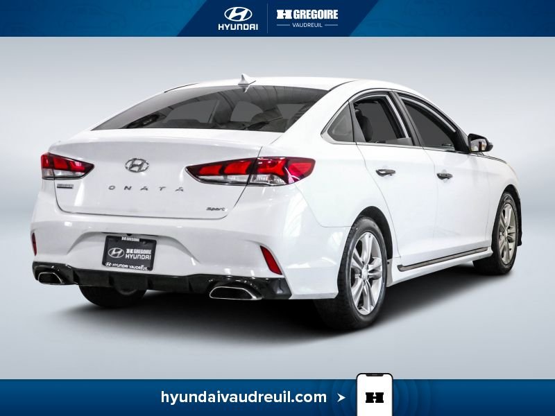 Hyundai Sonata 2018 Blanc Blainville - photo #10
