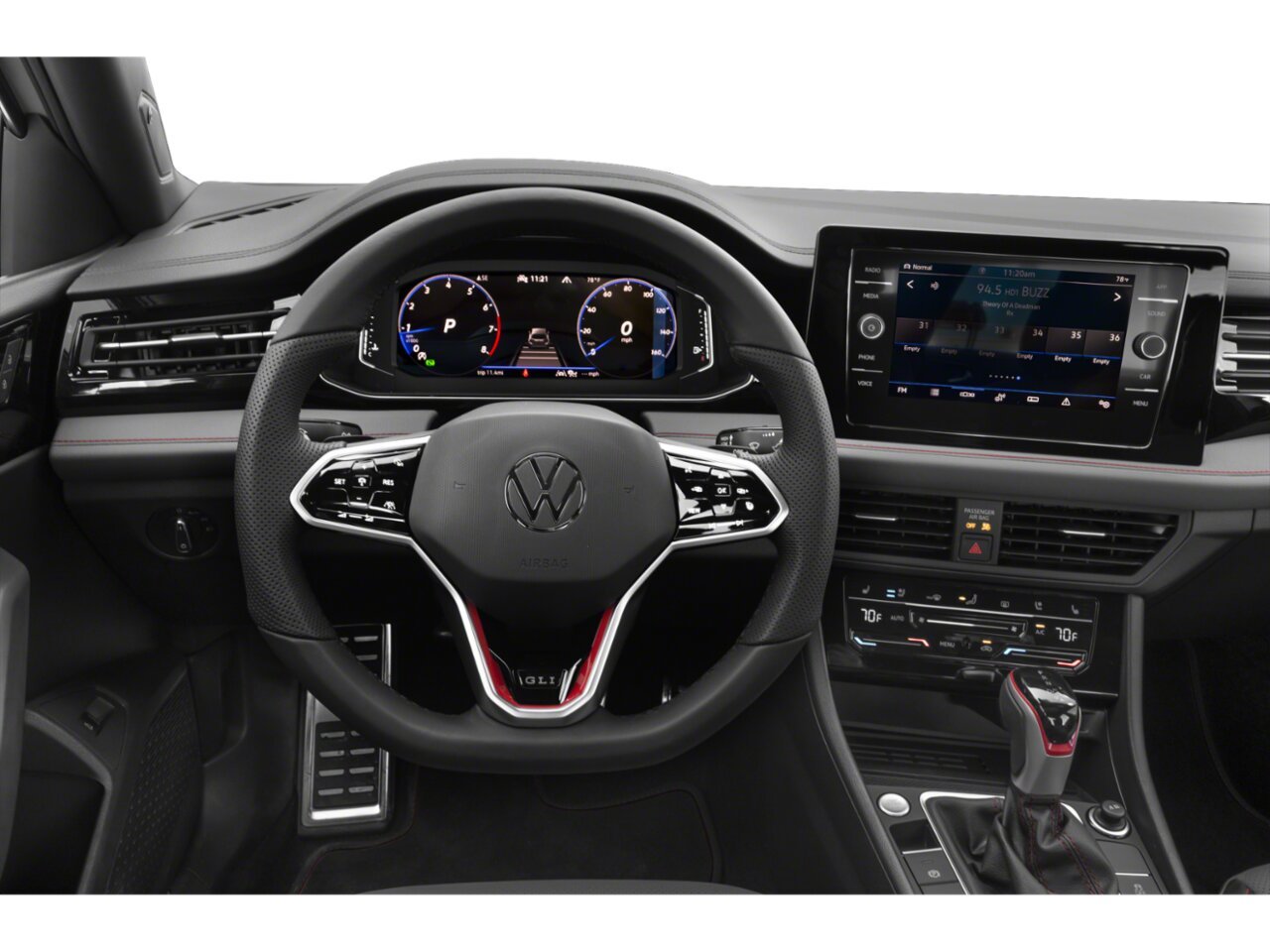 2026 Volkswagen Jetta GLI Oryx White Pearl w/Black Roof Rouyn-Noranda - photo #4