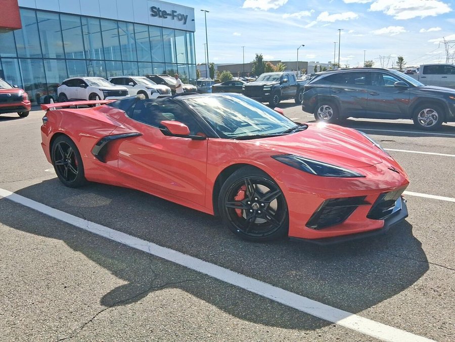 2025 Chevrolet Corvette STINGRAY 1LT DECAPOTABLE Stingray cabriolet Z51 PERFORMANCE PACK Red