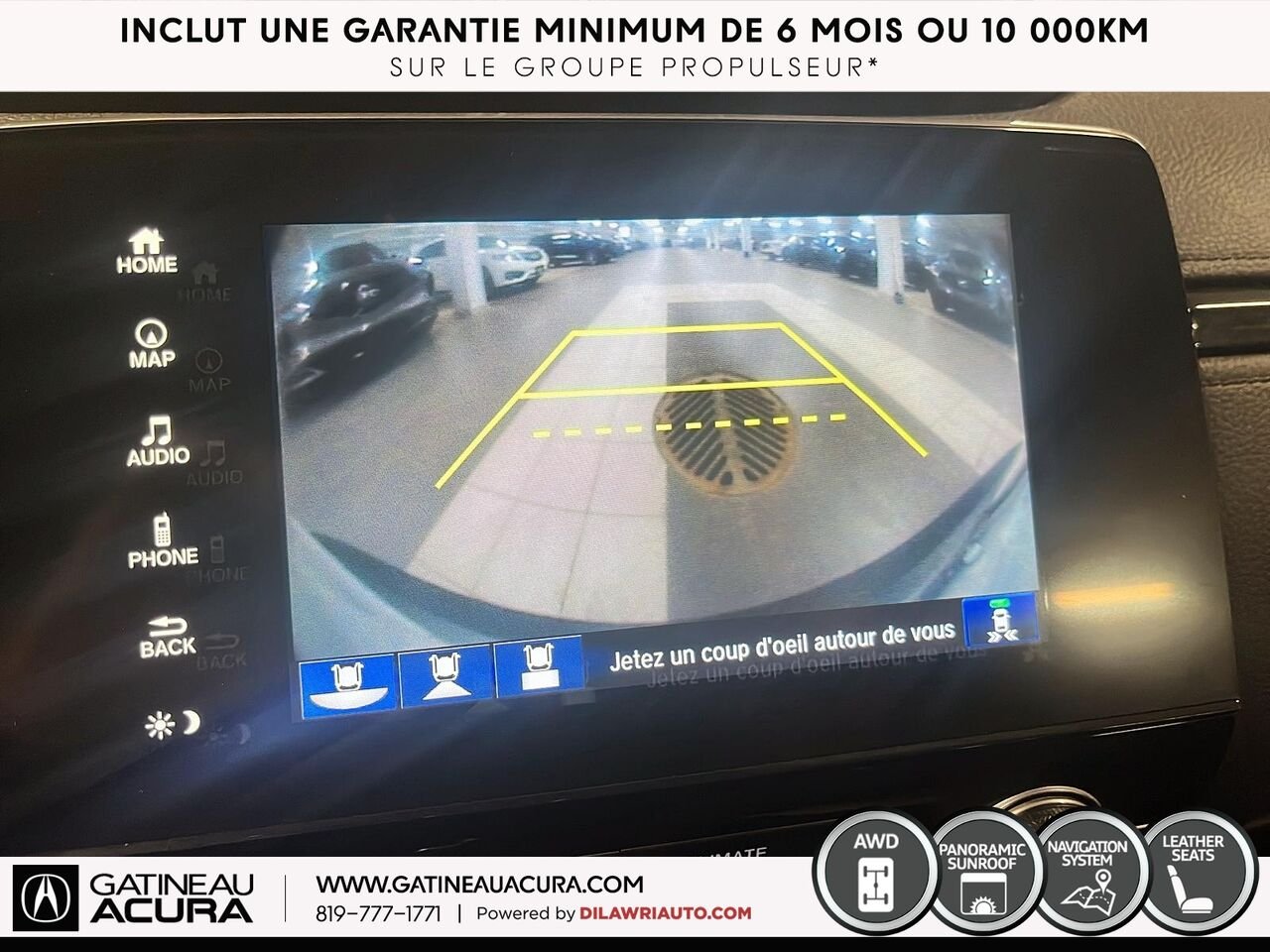 Honda CR-V Touring AWD 2020 Blanc Gatineau - photo #5