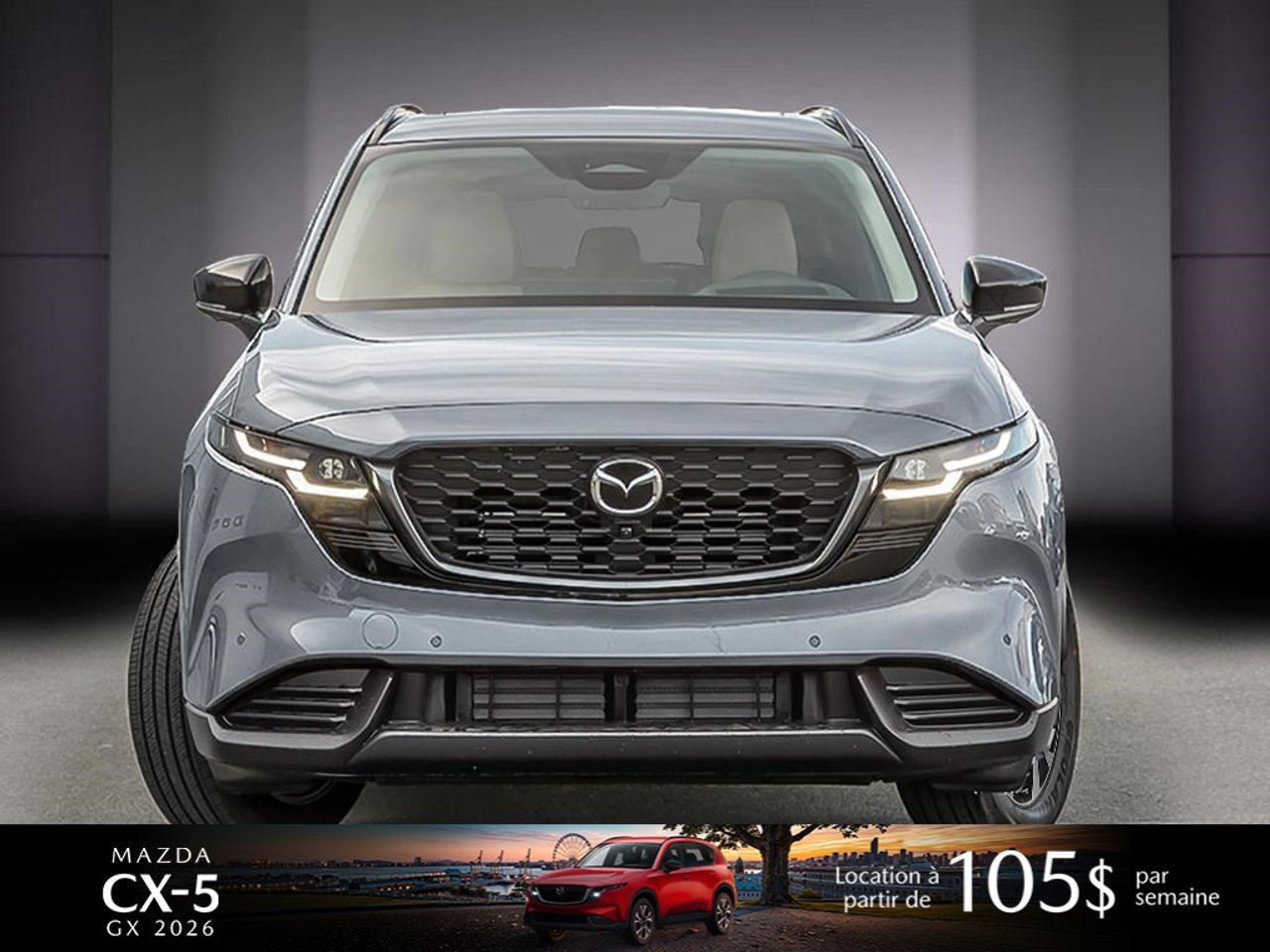 Mazda CX-5 JM3KMBHAXT0208324 2026 Gris polymétal métallisé Mirabel - photo #1