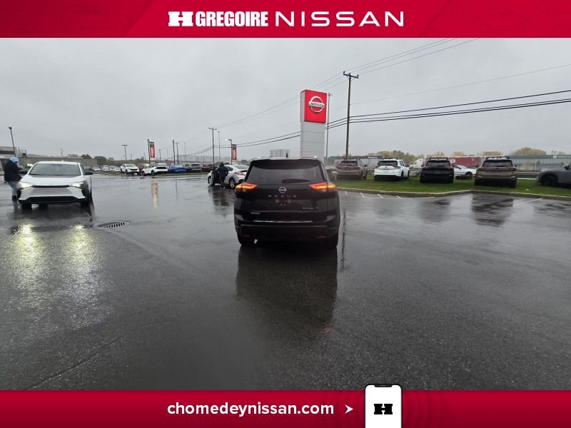 Nissan Rogue CL7585 | SV Moonroof * AWD *Carplay * Bancs Chauffants 2024 Noir Laval - photo #8